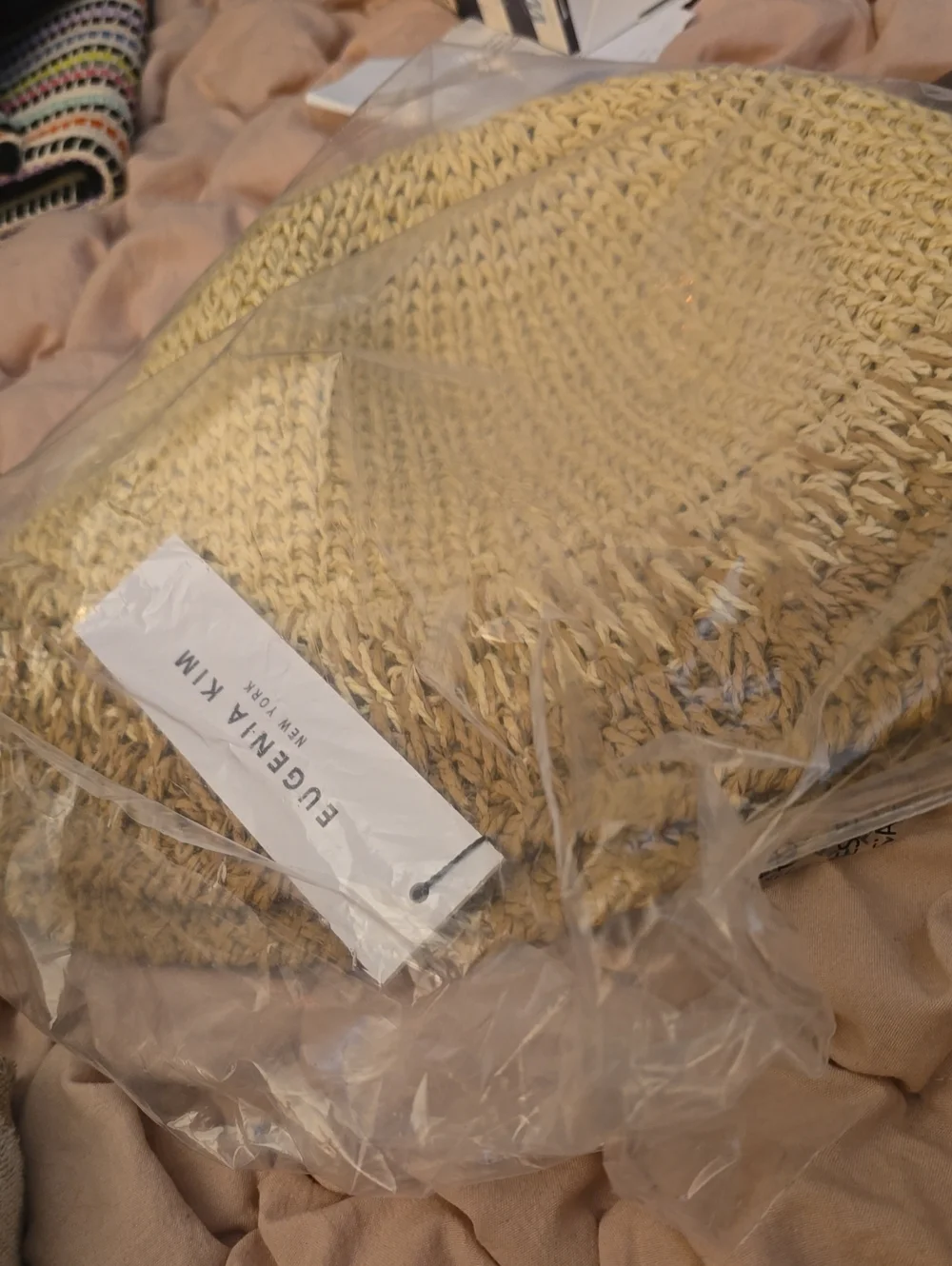 Eugenia Kim Straw Bucket Hat